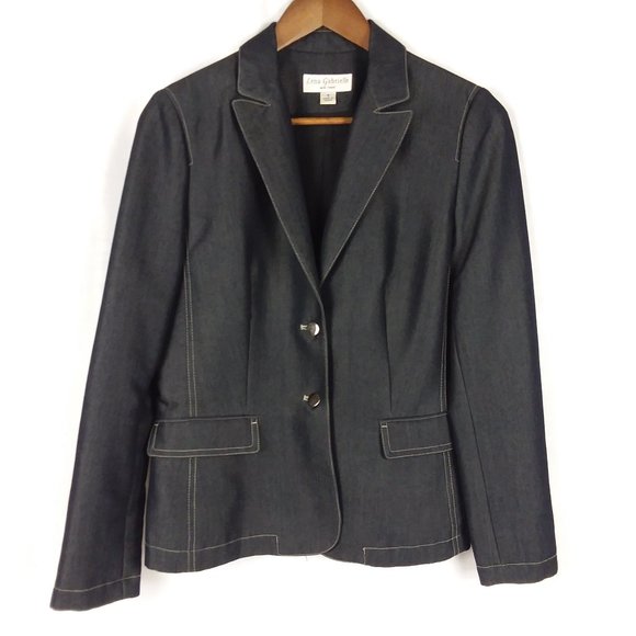 Lena Gabrielle Jackets & Coats Lena Gabrielle Womens Button Front